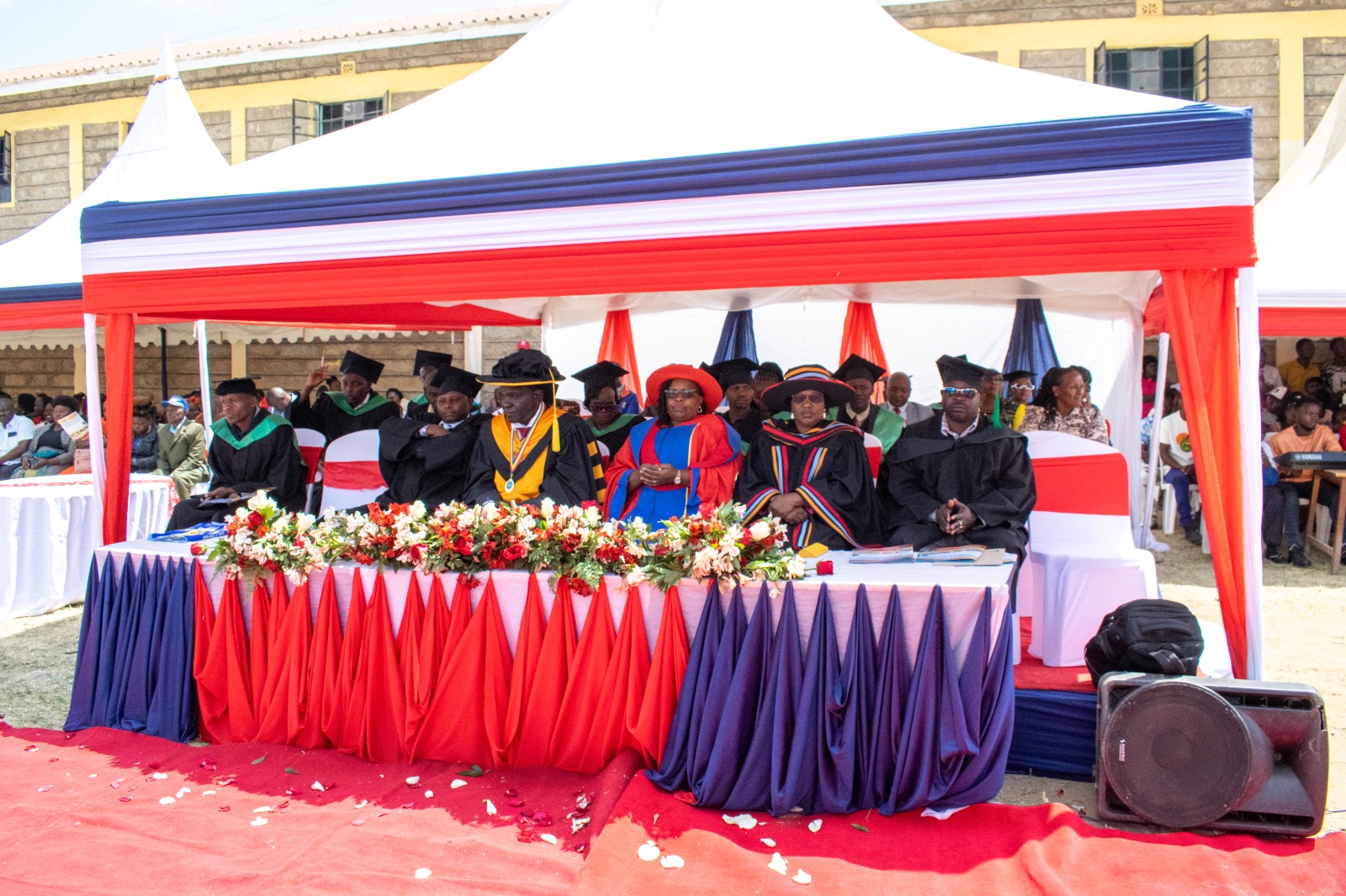 High table and guests of honour